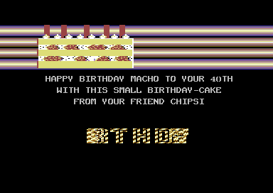 Happy Birthday Macho